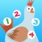 123 Farm counting game for children: Learn to count the numbers 1-10 with pets and animals of the barn