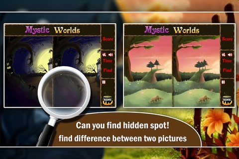 Spot the Difference: Mystic World screenshot 4