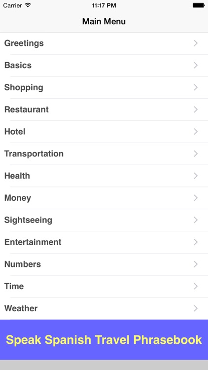 Speak Spanish Travel Phrasebook