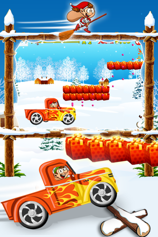 Christmas ELF Fun - Funny Elf Spending Christmas Holidays in Rushy Streets screenshot 4