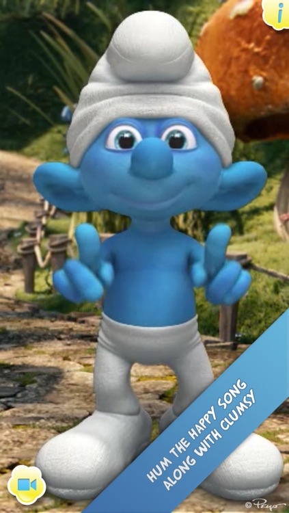 iTalk Smurf screenshot-4