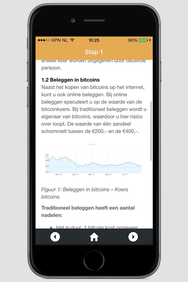 Beleggen in Bitcoins screenshot 2