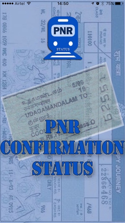 PNR Confirmation Status