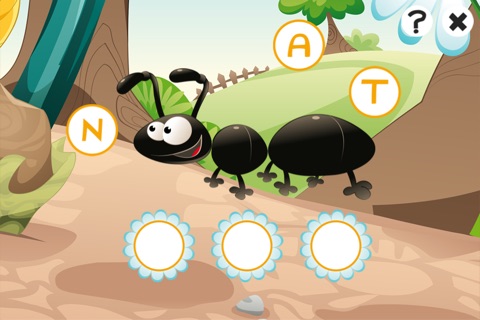 ABC Insect learning games for children: Word spelling of insects and bugs for kindergarten and pre-school screenshot 3