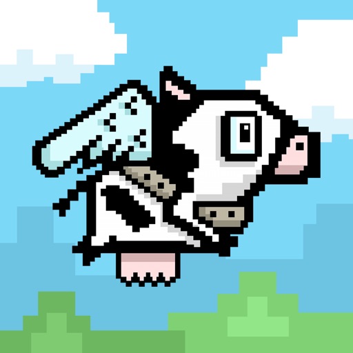 Flappy Cow - Bird Flyer Icon