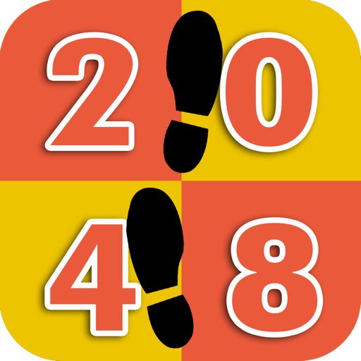 Step on 2048 Tile Strategy Game - Don't Tap White Uneven Numbers 3-S iOS App