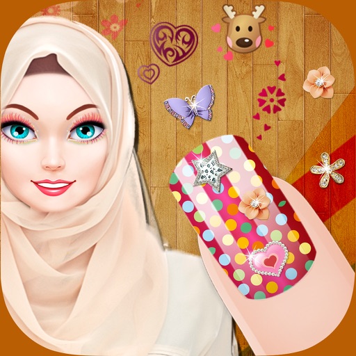 Hijab Nail Decoration: Free Nail Salon icon