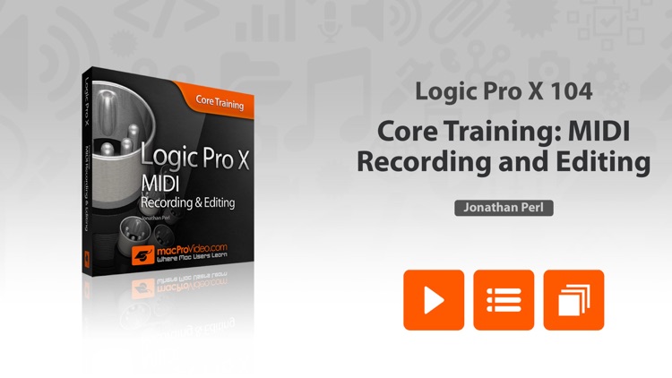 MIDI Recording and Editing in Logic Pro X