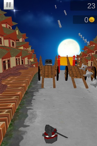 Midnight Ninja Runner - Crazy Running Game screenshot 2