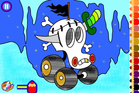 Monster Trucks Coloring Book screenshot 2