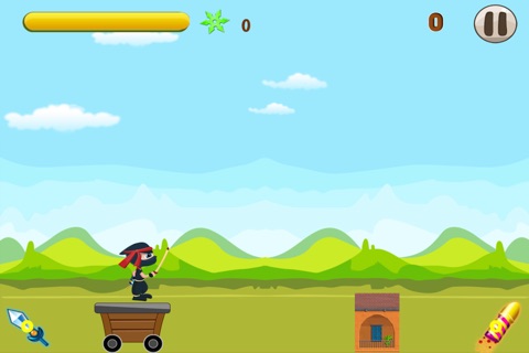 Shuriken Rocket Ninja FREE screenshot 2