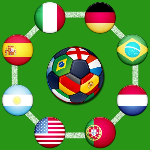Avoid The Flags - Football Dribbling Circles Icon