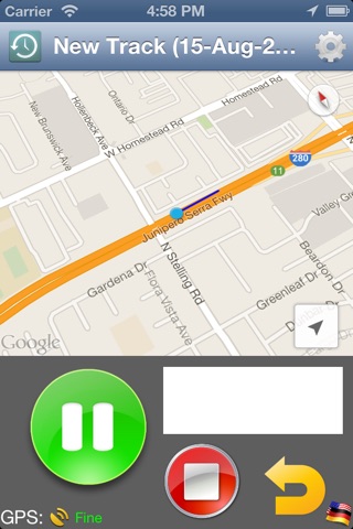 Map GPS Log Pro screenshot 2