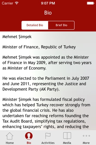 Mehmet Simsek screenshot 3