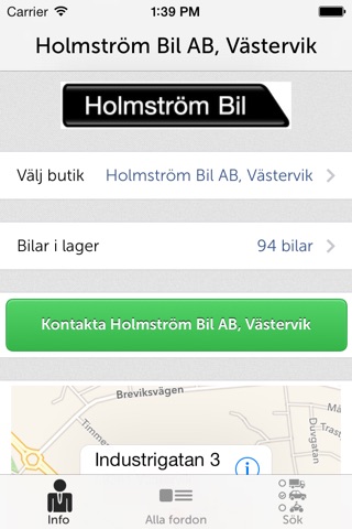 Holmström Bil screenshot 3