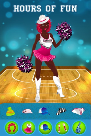 All Star Cheerleading - Stylish Dress Up Game For Girls screenshot 2