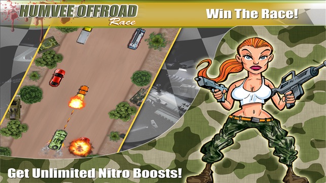 Army Battle Humvee Offroad Desert Racing Assault : Drive & R(圖3)-速報App