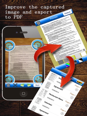 JJScan HD:  scan documents to PDF screenshot 4