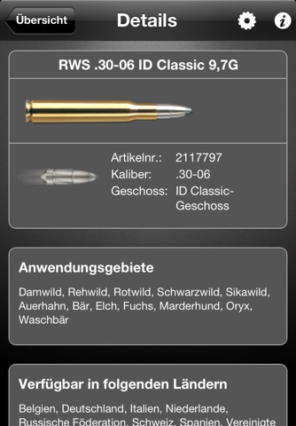 Jagd Munitionsberater RWS screenshot 4