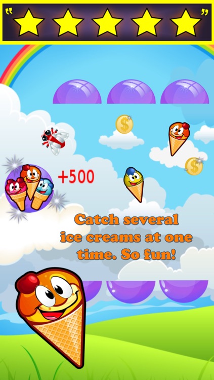 Ice Cream Catch - Cool Summer Treat Game screenshot-3