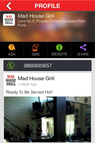 Mad House Grill screenshot 2
