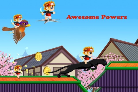 Ninja Baby - Fury of the Diaper Fighter and Endless Saga Run screenshot 2