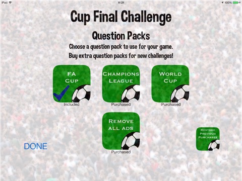 Cup Final Challenge screenshot 3