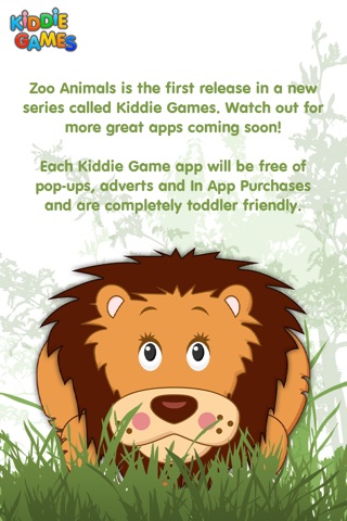 Kiddie Games - Zoo Animals screenshot 3