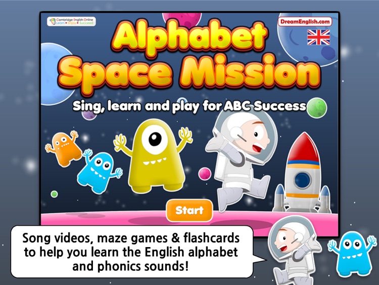 Alphabet Space Mission HD (UK English)