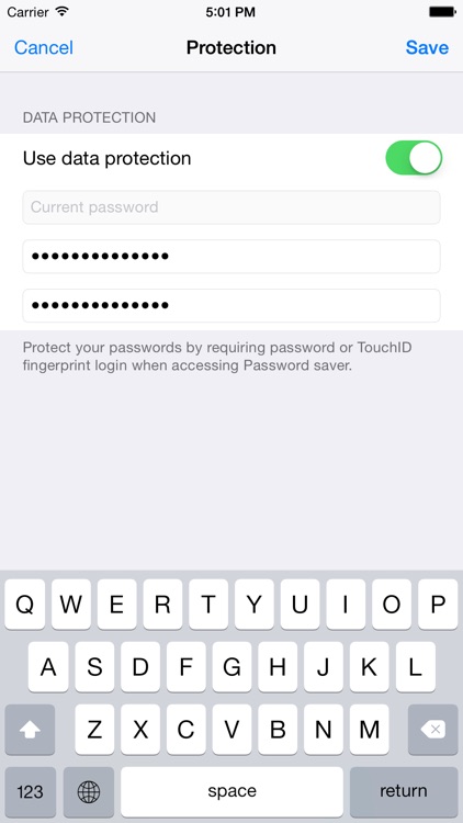 Password saver - simple password note screenshot-4