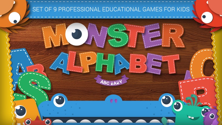 Monster Alphabet : English - Educational Game by ABC BABY