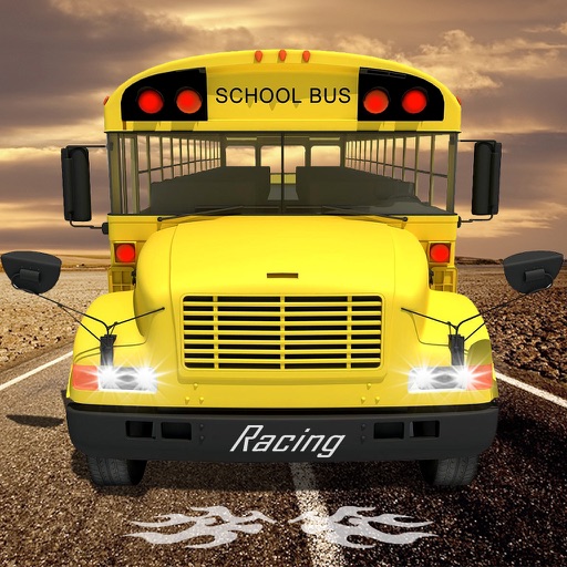 Kids School Bus Driver 3D Free Racing Simulation iOS App
