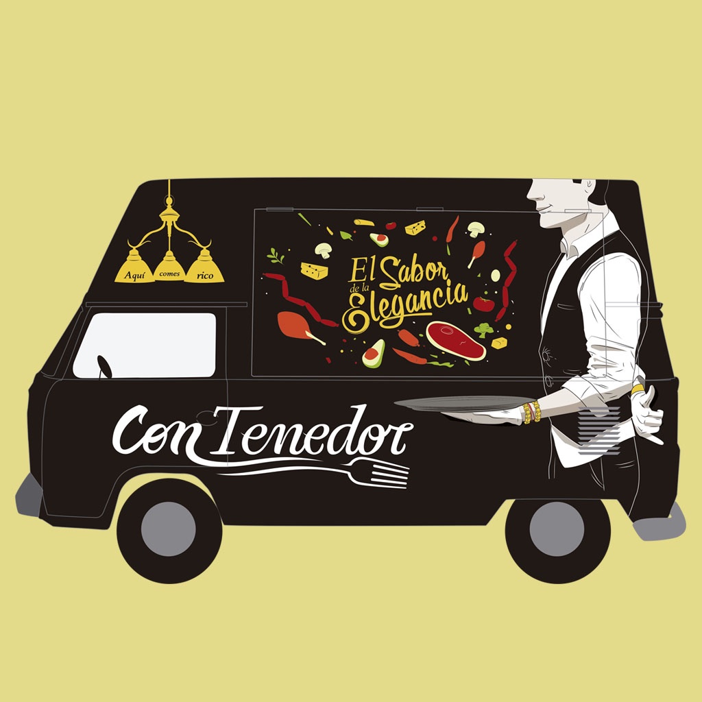 Con-Tenedor Food Truck icon