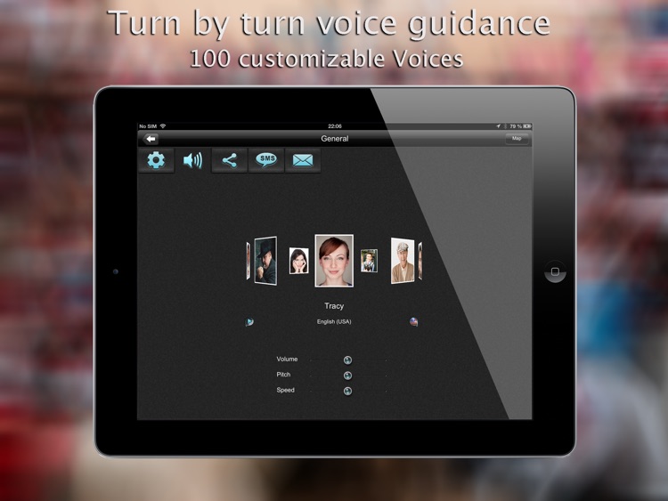 iWay GPS Navigation for iPad - Turn by turn voice guidance with offline mode screenshot-4