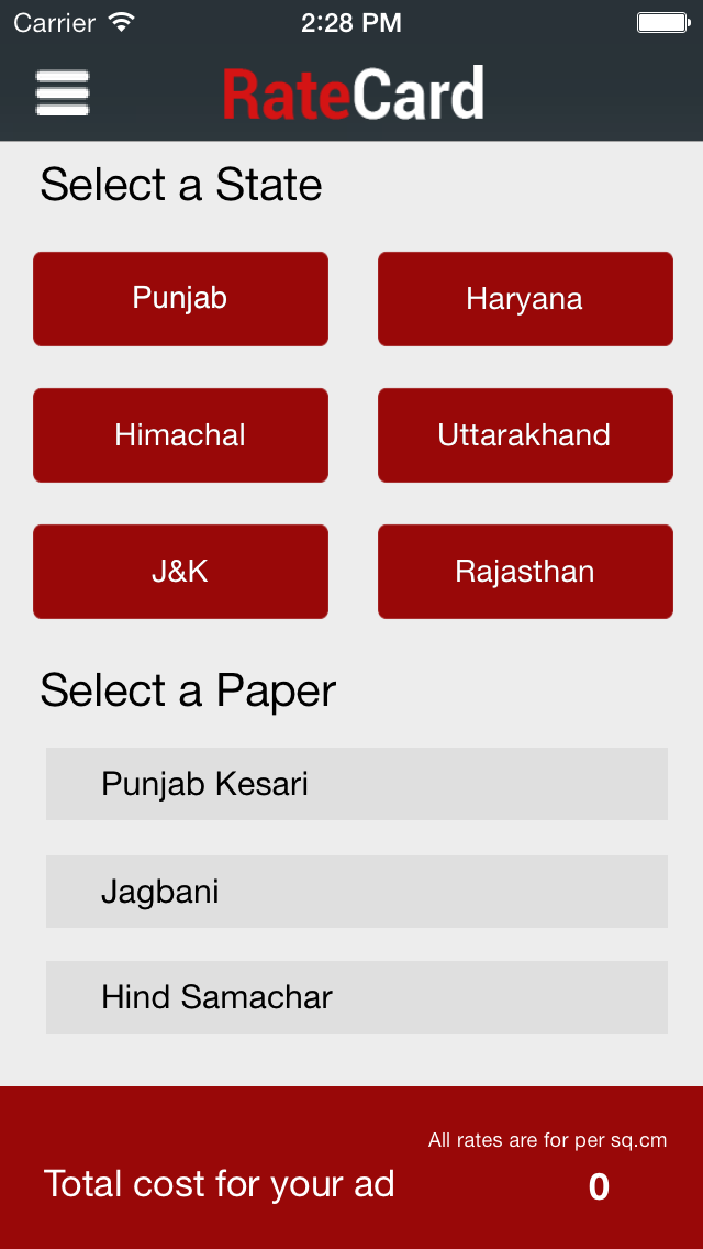 How to cancel & delete Rate Card Punjab Kesari from iphone & ipad 1