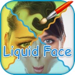 Liquid Face  Comic Face Effects  distort - Funny Photo Warp Deform  Booth تغير و تشويه الوجه بشكل مضحك تكبير الأنف والعين رسم وتلوين