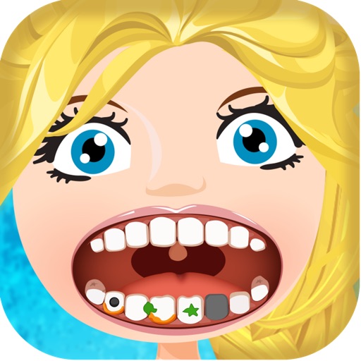 A Frozen Kids Princess Dentist Salon Office- Educational Makeover Game-s for Girl-s icon