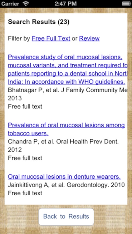 Oral Pathology Differential Diagnosis Generator