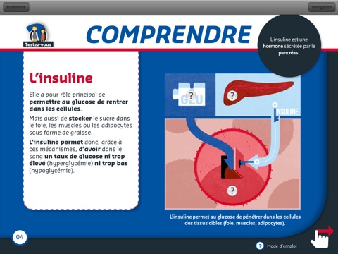 Diabète et vie quotidienne – Guide Visuel du Patient screenshot 4