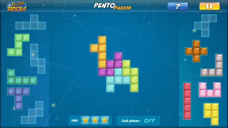 Prime Radicals: Pentominoes