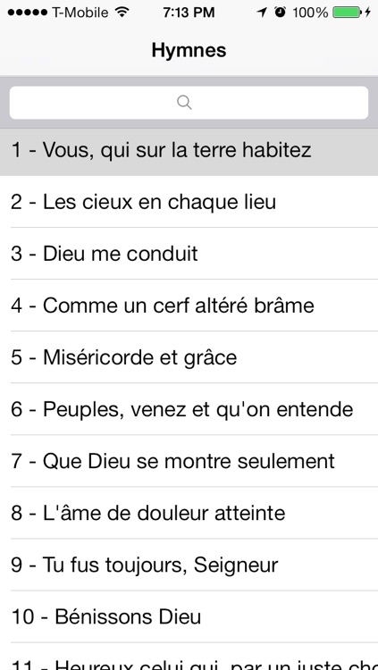 Livre De Chant