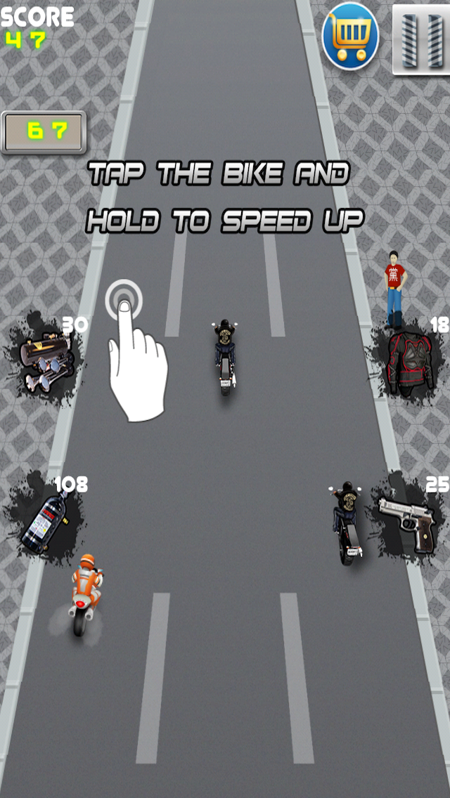 A Furious Nitro Speed Bike Racing Escape Gameのおすすめ画像1