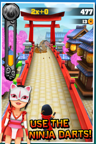 Adventures in East – Ninja Run in Garden City screenshot 4