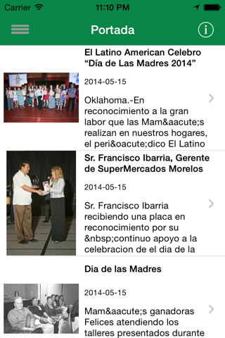 El Latino American Newspaper screenshot 2