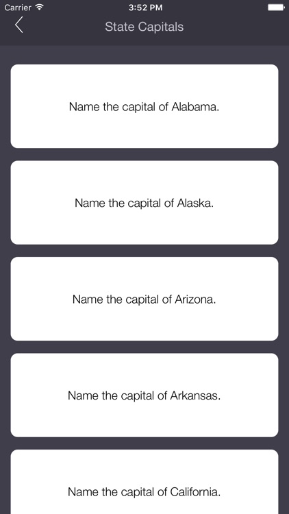 US Citizenship Test Flashcards App with Live Feeds of All Governors, Senators by States & State Capitals. Now with Progress Tracking Spaced Repetition Score!