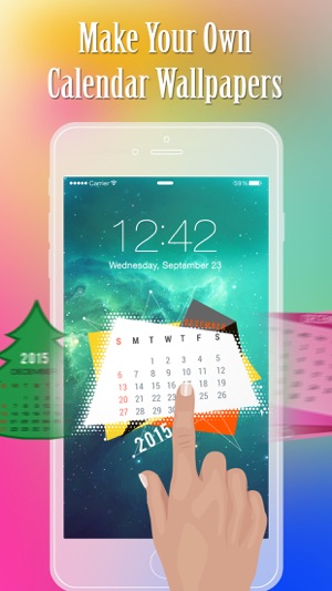 My Fancy Calendar Themes - Make Your Lock Screen Calendar Wa(圖2)-速報App