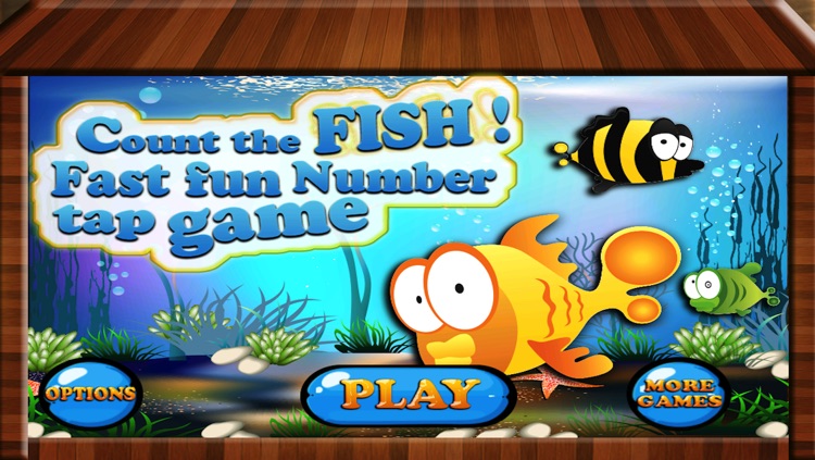 Count the fish! Fast fun number Tap game - Full Version