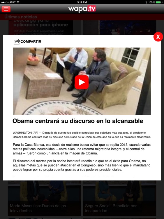 WapaTV for iPad