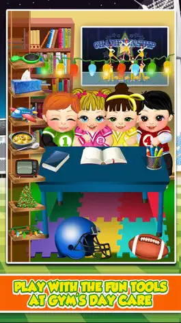 Game screenshot Cheerleader Mommy's Baby Doctor Salon - Makeup Spa Prom Games for Girls! apk
