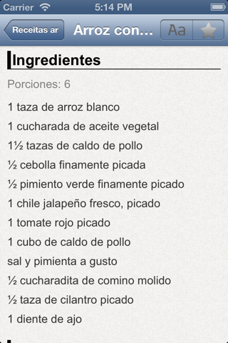 cocina Argentina - Recetas de cocina para cocineros argentinos screenshot 3